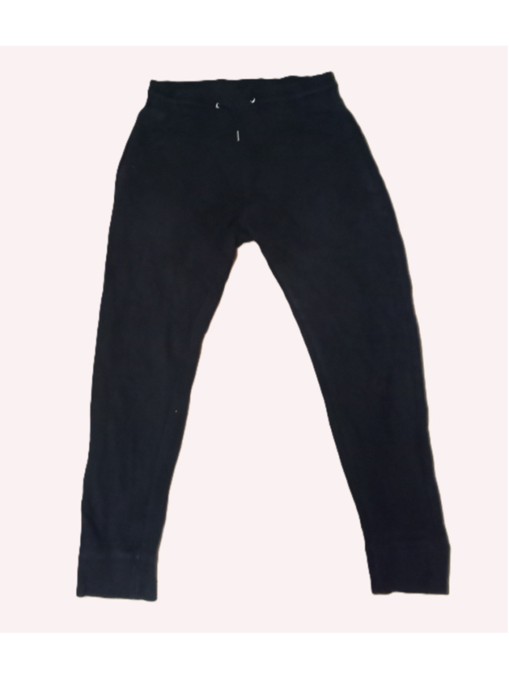 Zara Essentials Joggers Womens Medium- Black Sweatpants